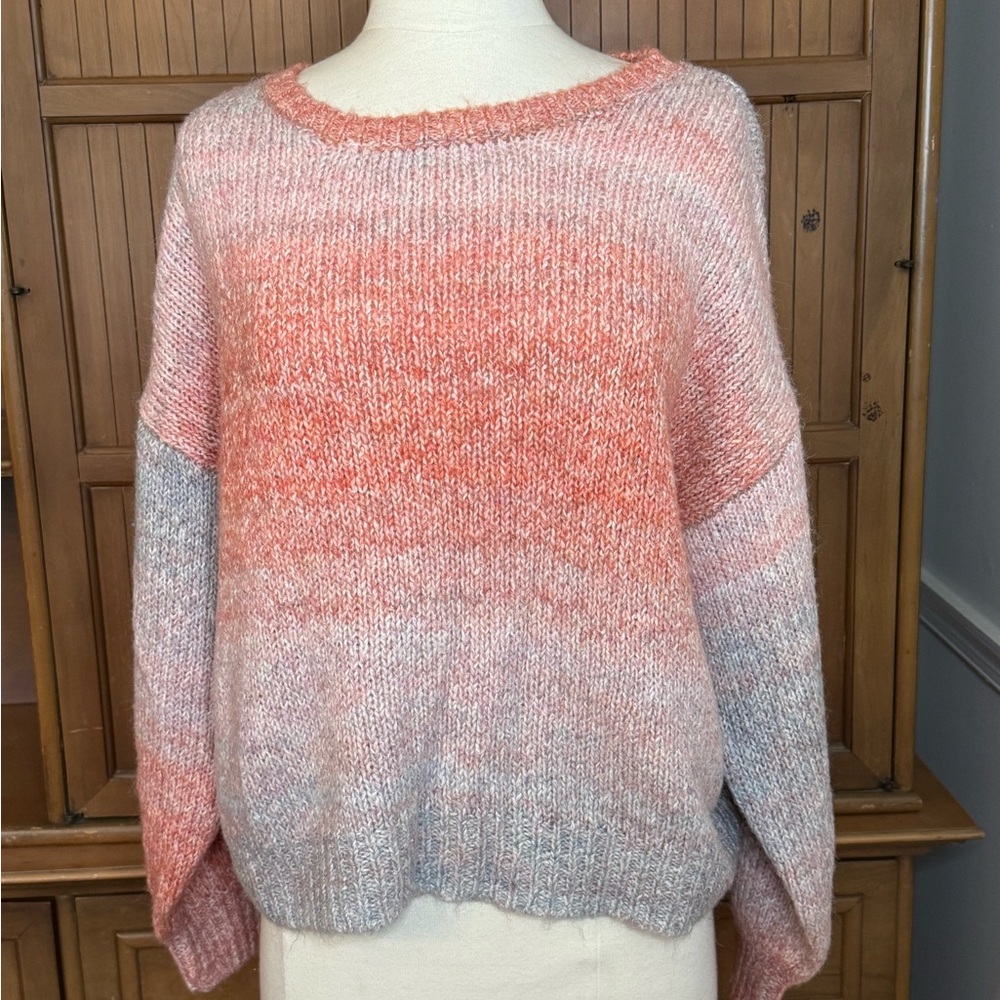 Z Supply Kersa Ombré Knit Sweater, Size Small
